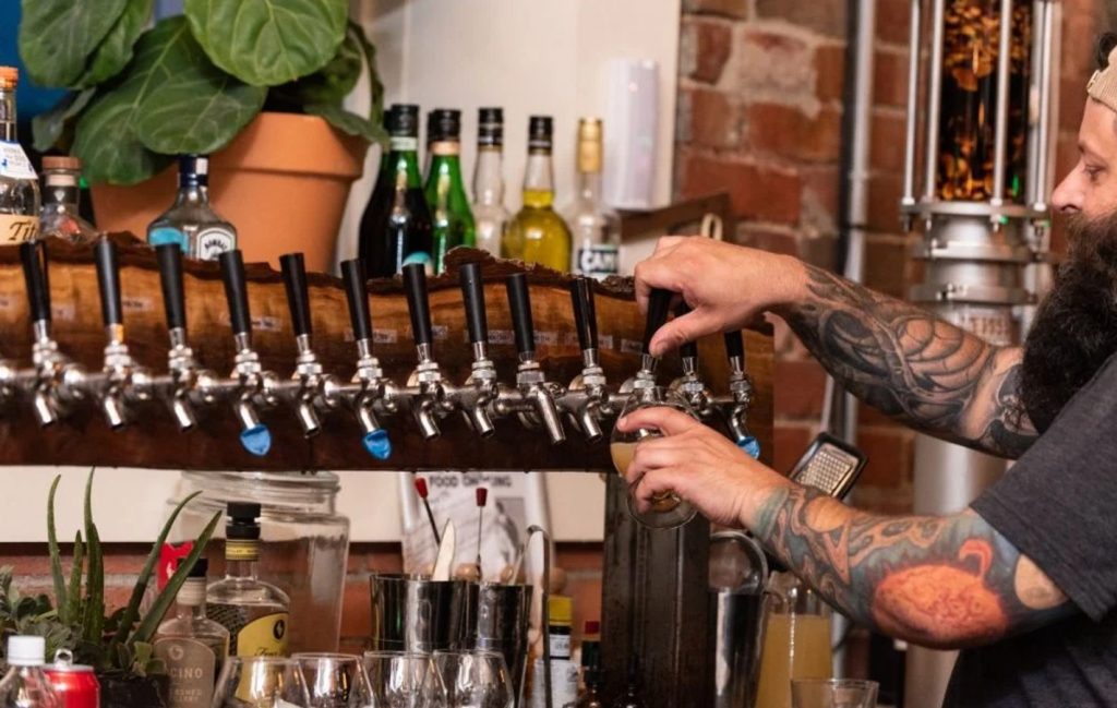 Terrestrial Brewing | Cleveland Craft Brewery with Dog-Friendly Patio 1 Taps at Terrestrial Brewing